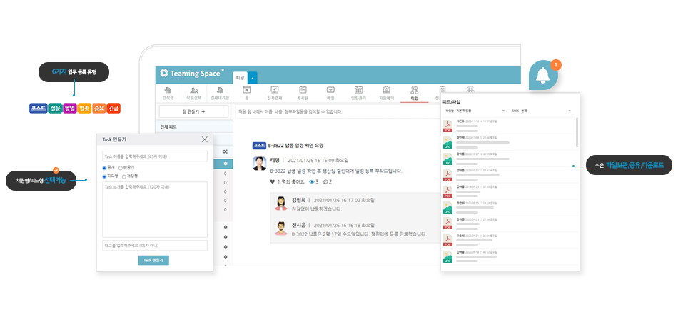 티밍스페이스를 도입해보세요